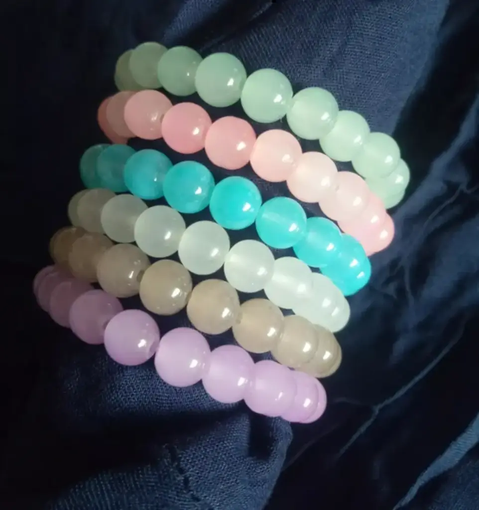 Jelly glass braclete